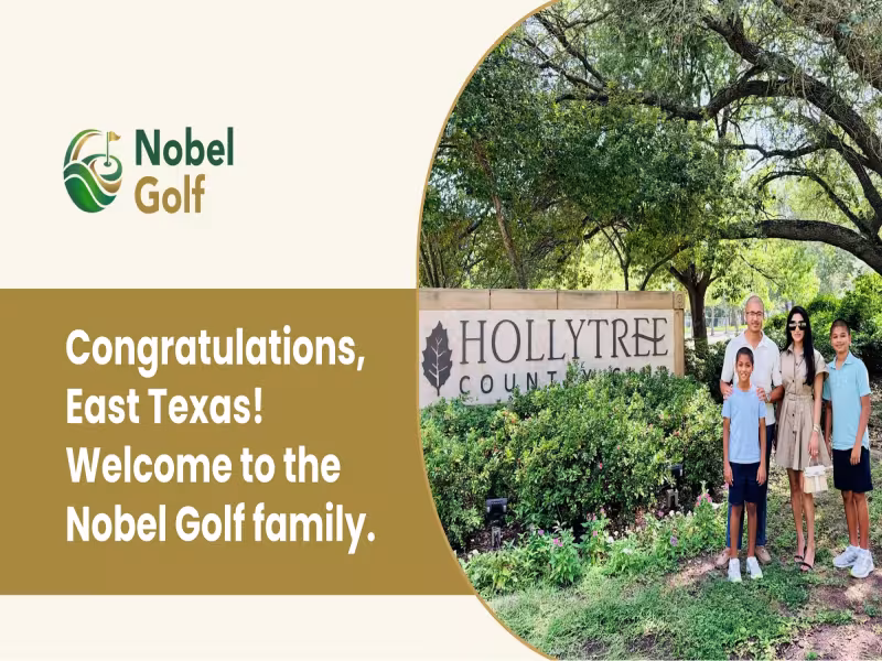 Nobel Golf Completes Full Acquisition of Hollytree Country Club