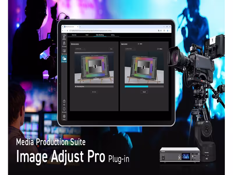 Panasonic Launches KAIROS Panels, Auto Color Matching for Live Production