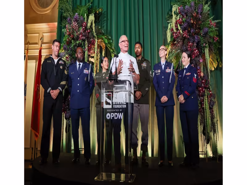 PDW Sponsors Robert Irvine Foundation's Fifth Annual Military Gala