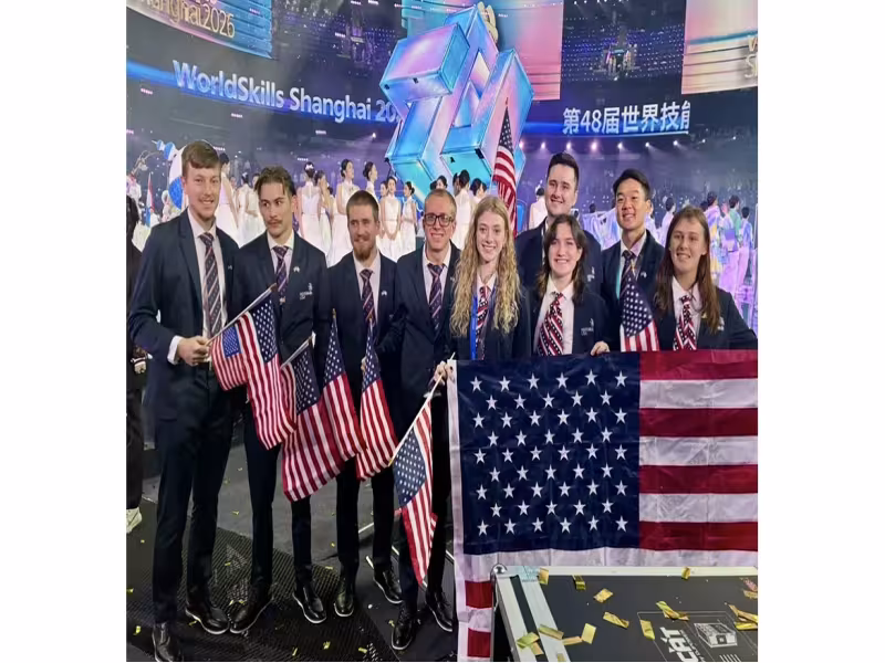 US Welder Sposito Wins Bronze at WorldSkills Shanghai 2026