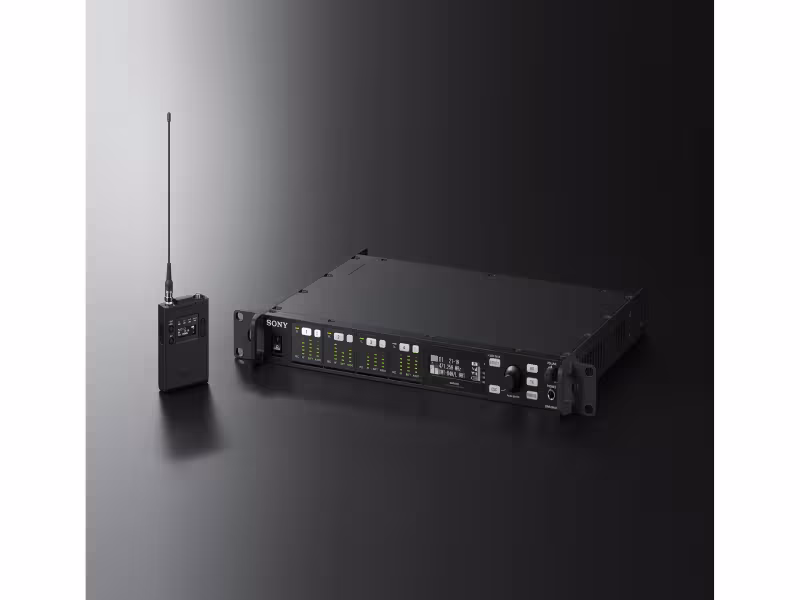 Sony Launches DWX 4th-Gen Wireless Mics, Adds Built-In Backup Recording