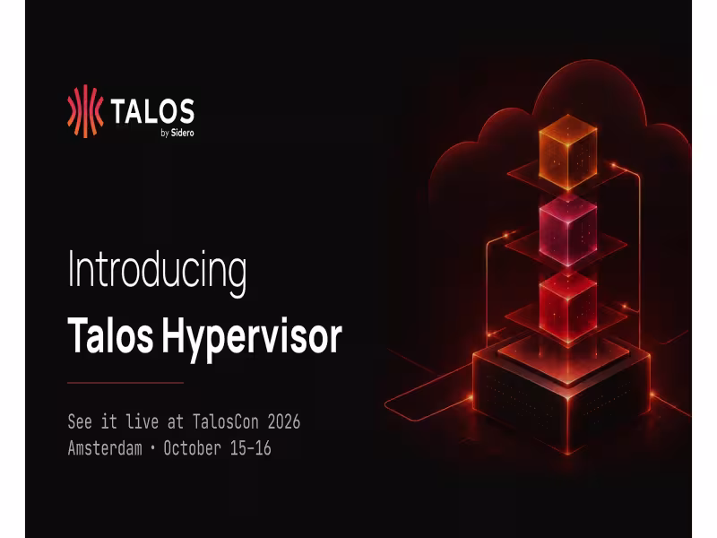 Sidero Labs Extends Talos Linux Beyond Kubernetes, Sells to Yardi