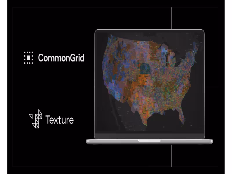 Texture Launches CommonGrid, Open-Source Map of US Power Grid