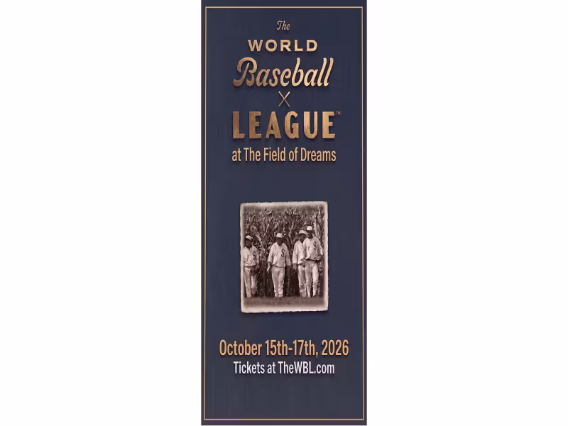 World Baseball League Taps Frank Thomas, Big Eye Network for Iowa Debut