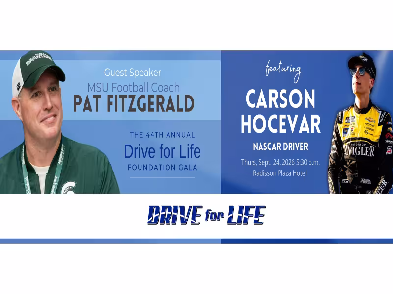 Zeigler Auto Group's 44th Drive for Life Gala Set for Sept. 24 in Kalamazoo