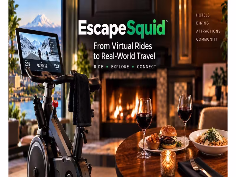 EscapeSquid Seeks $2.5M Seed to Link Virtual Cycling With Travel