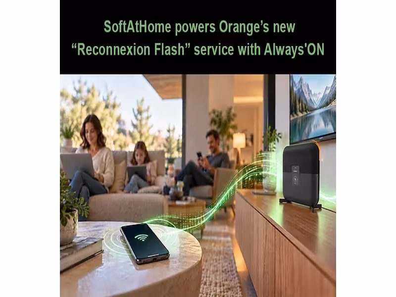 Orange Launches Smartphone Fiber Failover on SoftAtHome Software