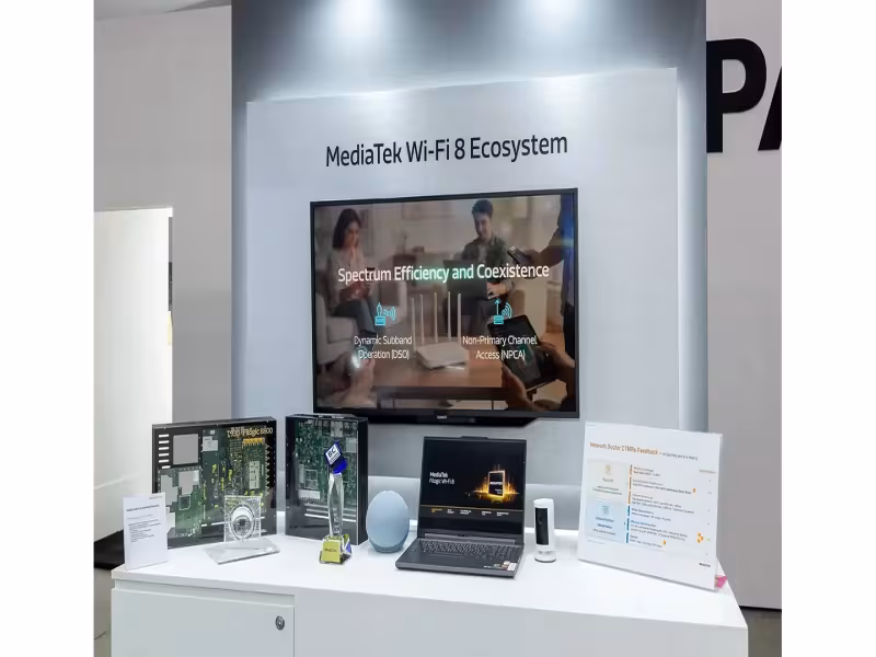 MediaTek's Filogic 8800 Cuts Network Power 50%, Boosts Throughput 100%