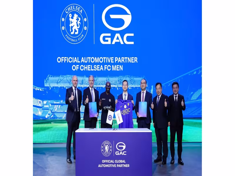 GAC Becomes Chelsea FC Official Automotive Partner in Paris