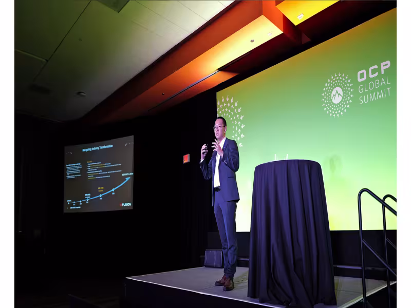 xFusion Pitches 800V HVDC and 155 kW Liquid Racks at OCP 2026