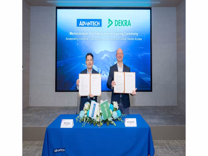 Advantech, DEKRA Sign MOU as EU CRA Compliance Pressure Builds