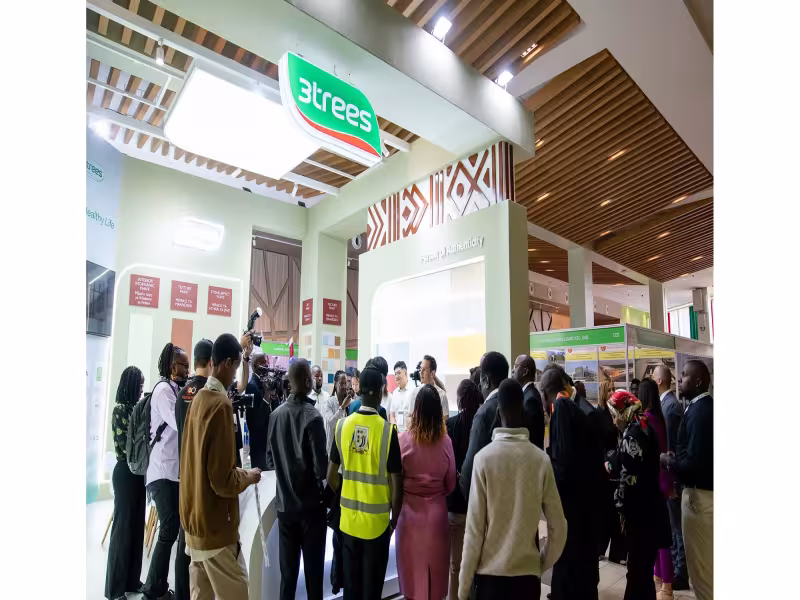 3TREES Pitches Five Green Coating Lines at Big 5 Construct Kenya