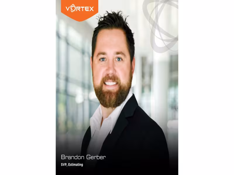 Vortex Companies Elevates Gerber to SVP, Estimating