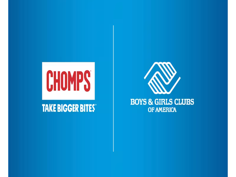 Chomps Backs Boys & Girls Clubs Nutrition Programs in National Deal
