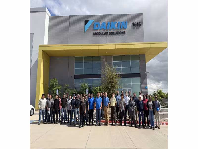 Daikin Applied Lifts Phoenix Modular Capacity 150% With 191,000 Sq Ft Plant