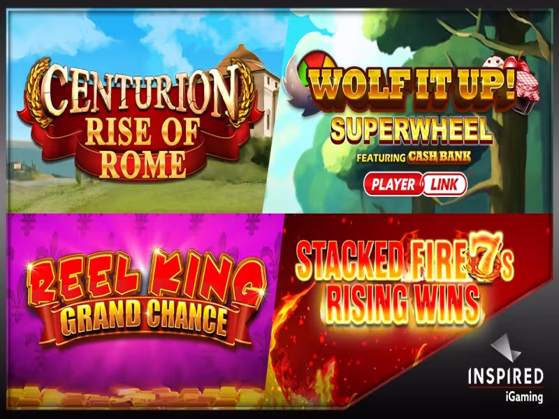 Inspired Entertainment Launches Four Online Slots in UK, Malta