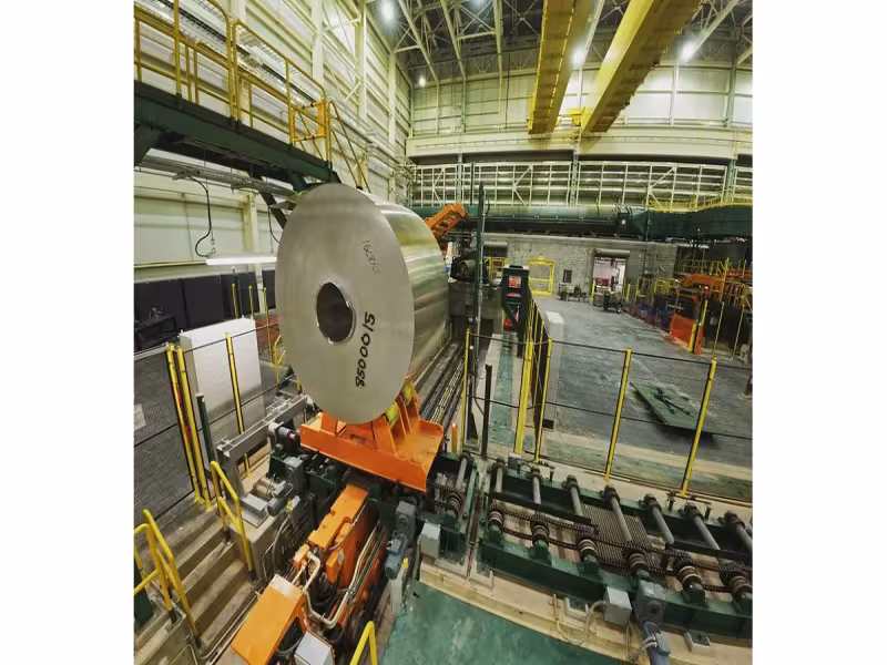 Novelis Rolls First Coil at $5B Alabama Aluminum Plant