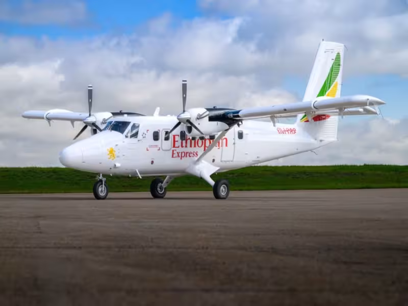 De Havilland Canada Delivers First Twin Otter 300-G to Ethiopian