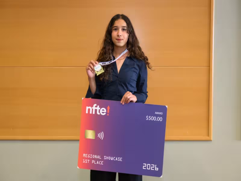 NFTE Sends Two West Region Students to Nov. 18 National Showcase