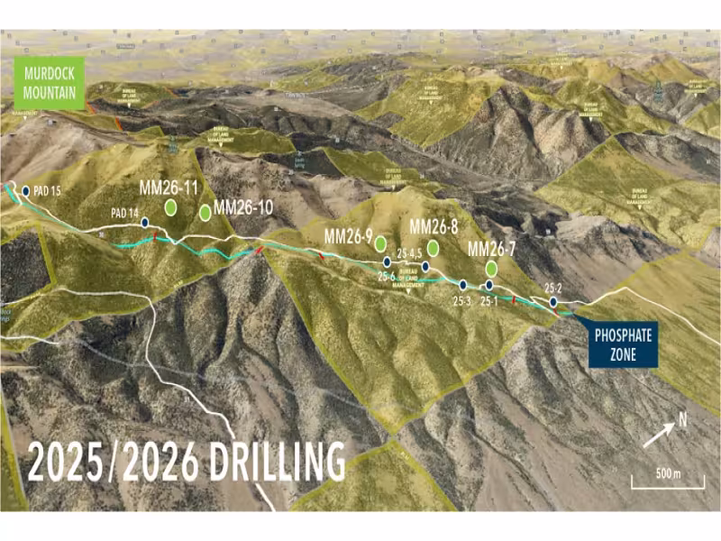 NOP Hole MM26-11 Cuts 28.7m of Meade Peak Phosphate in Nevada