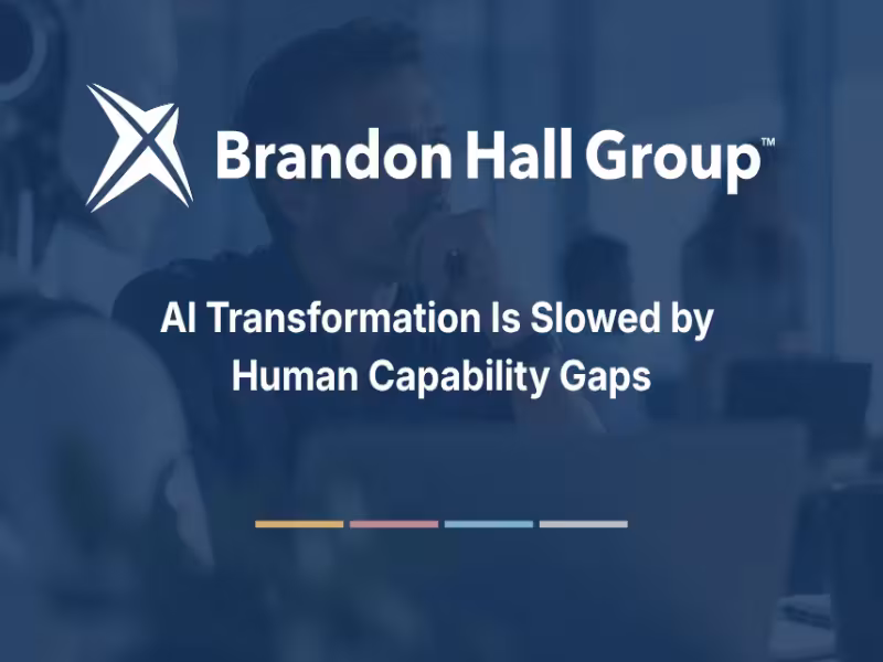 Only 17% of Firms Reach Optimized AI Adoption in L&D, Study Finds