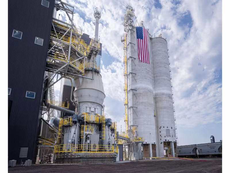 Ozinga Opens 1M-Ton Slag Cement Mill in East Chicago