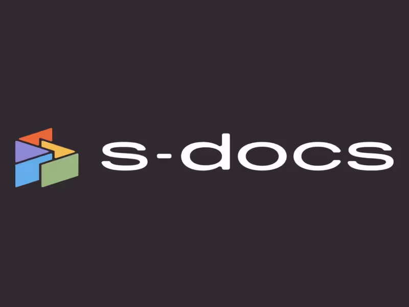 S-Docs Rebrands With New Logo, Colors and 'Operational Efficiency, Realized' Mission
