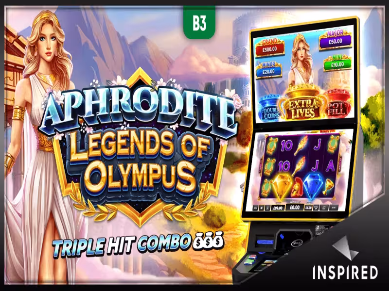 Inspired Launches Aphrodite Slot in UK B3/LBO Market