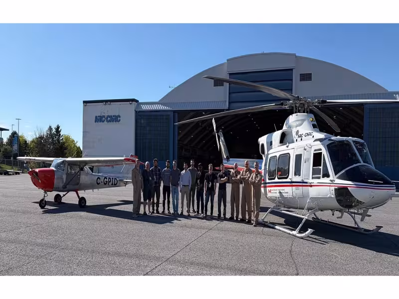 Ribbit, NRC Fly Autonomous Plane and Helicopter in Joint Rescue Test