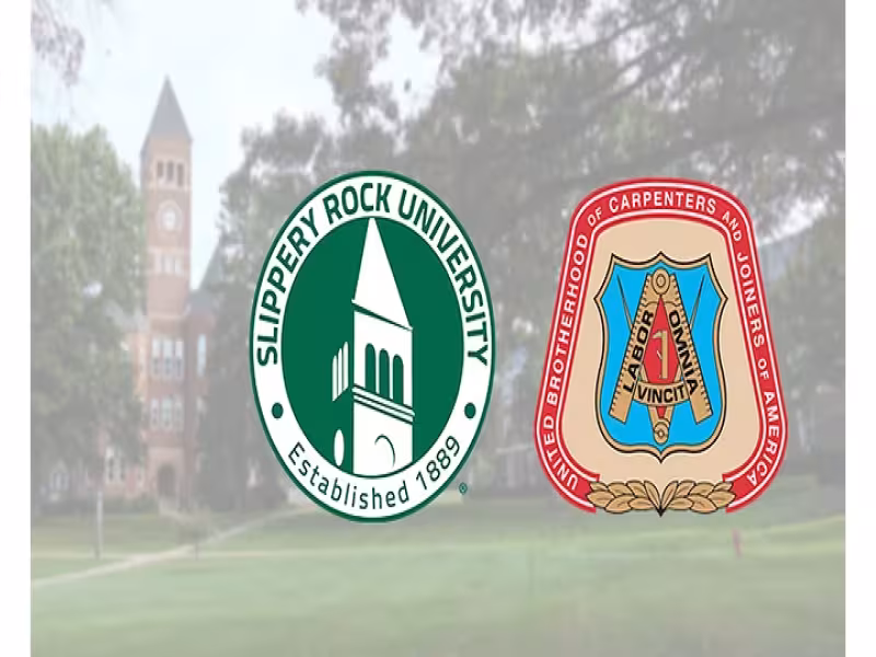 Slippery Rock University, Carpenters Union Launch Construction Degree