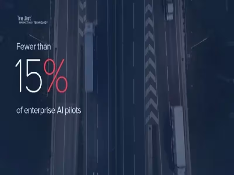 Trellist AI Deployment Cuts Logistics Firm's Call Volume 30%