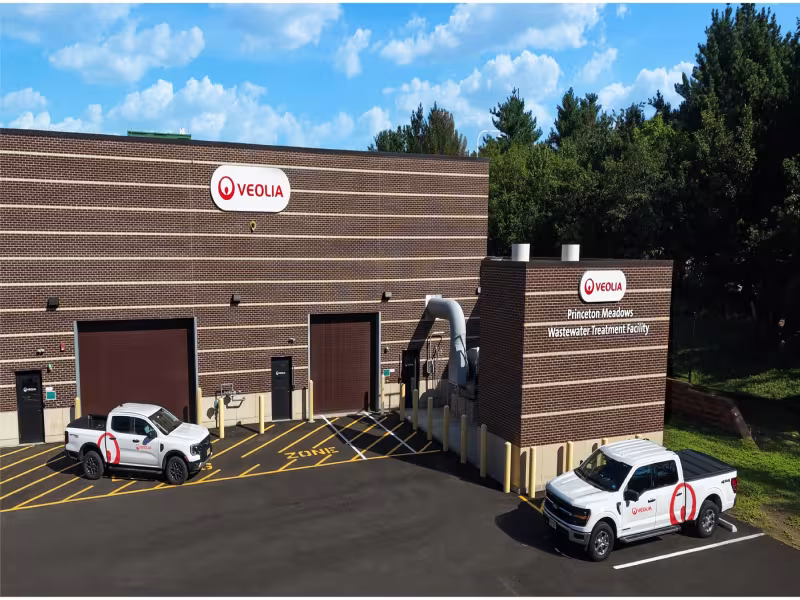 Veolia Completes $58M Princeton Meadows Water Plant in N.J.