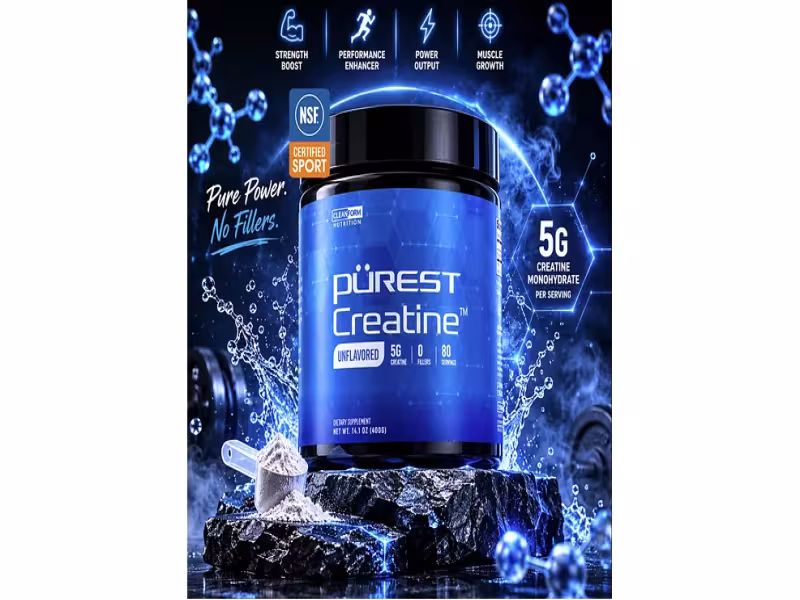 Clean Form Wins First NSF Certified for Sport Pürest Creatine Product