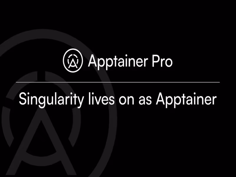 Sylabs to end-of-life all Singularity products on Oct. 25, 2026
